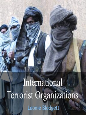 cover image of International Terrorist Organizations